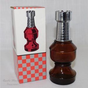Vintage Avon The Rook Chess Piece Wild Country After Shave Empty Bottle w/Box